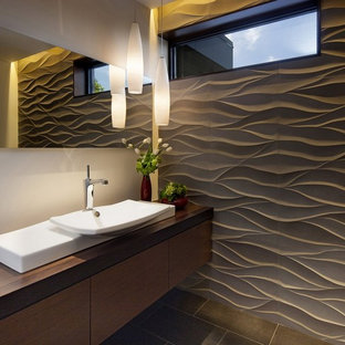 Bäder mit Waschtisch aus Holz Ideen, Design & Bilder | Houzz