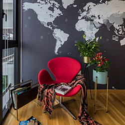 Residential Wallpaper | World Map Classic - Wallpaper