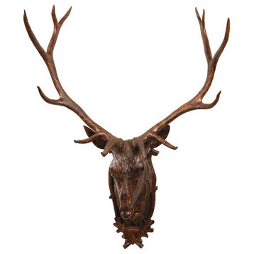 Trophy Stag Head Wall Mount