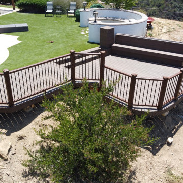 Custom Deck Railing & Flower box