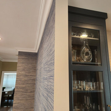Hallway wallpaper installation Marysville, WA