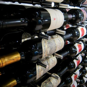 Ultra Peg Wine Racks Contemporary Bottle Storage Dallas Wine Cellar Builders