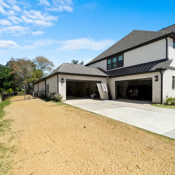 Addition Garage Extension, Gym, Bath, Sauna Room, Storage, Outdoor Kitchen