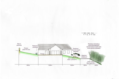 Un jardin pour un pavillon dans les Yvelines