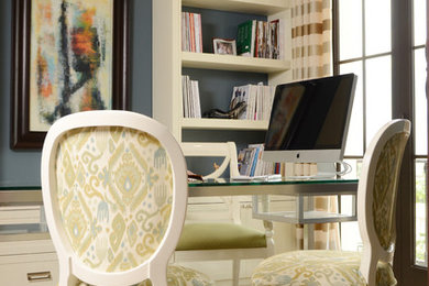 Elegant home office photo in Other