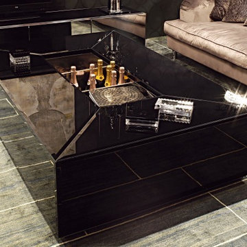 Visionnaire Pelleas Black Coffee Table