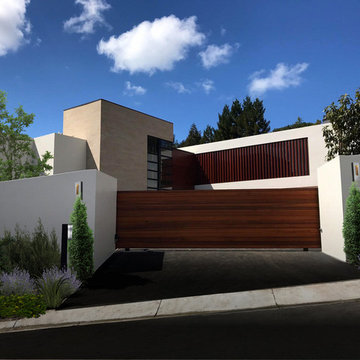 Wood Sliding Gate