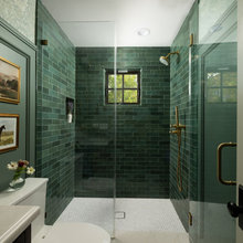 Blue bathroom