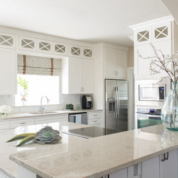 Clean & White Transitional Kitchen