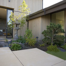 outside