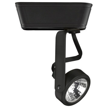 WAC Lighting Low Voltage Track Fixture 50W in Black for H Track