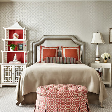 Warm Traditional With Bold Accents