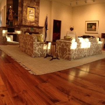Very Wide Planks in a New Mexico home