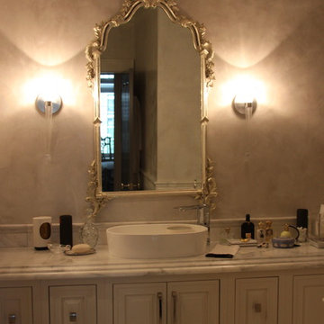 Transitional Master Bath with Elegance