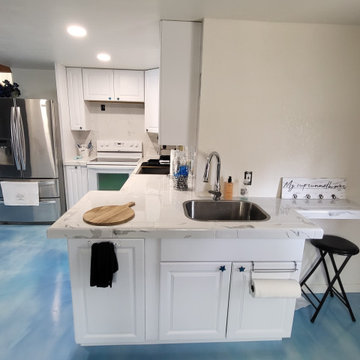 Full Kitchen Remodel Spokane lake home renovation