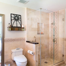 toilet half wall