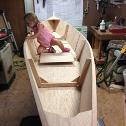 Small Boat in Oak - Outdoor Products