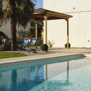 Aménagement espace piscine
