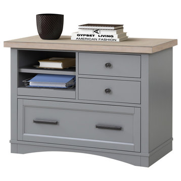 Parker House Americana Modern Functional File with Power Center, Dove
