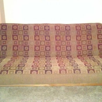 Portofino Futon Sofa Bed in Natural by Night & Day