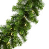 Vickerman A808810Led 9' Douglas Fir Christmas Garland, Warm White Led Lights