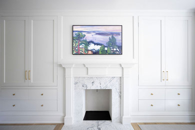 Example of a bedroom design in Philadelphia