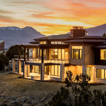 Massive outdoor spaces for entertaining