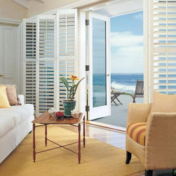 Living Room Ideas - Interior Shutters