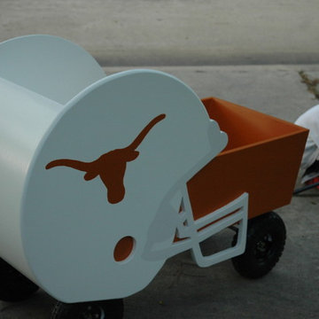 Football Helmet Wagons