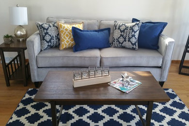 Example of a trendy home design design in New York