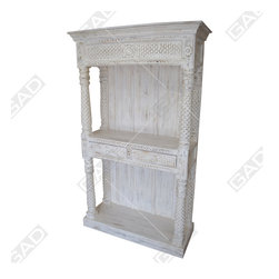 RUSTIC & BEAUTIFUL BOOKSHELF -ANTIQUE AND RUSTIC FURNITURE - Furniture