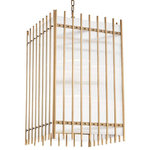 Hudson Valley Lighting - Wooster 8-Light Large Pendant, Aged Brass - Features: