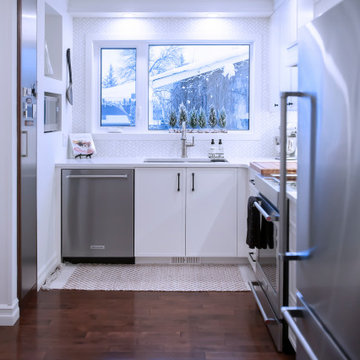 Light and Bright White Kitchen Reno