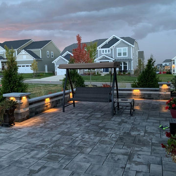 Step lights give you a full sense of security at night!