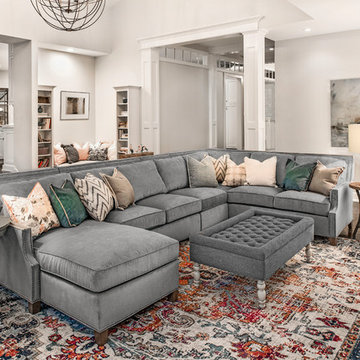 Transitional Living Room