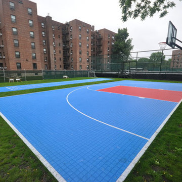 Gappsi Basketball and Shuffle Board Court Installations