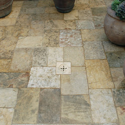 Antique Limestone Flooring - Wall And Floor Tile
