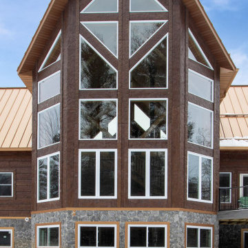 Concrete Log Siding Homes
