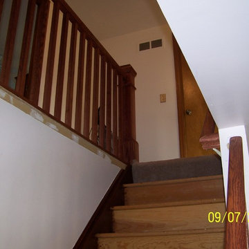 Northville Michigan Staircase railing