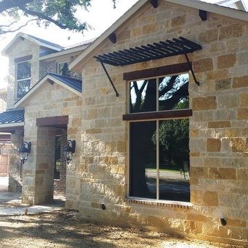 Custom Cut Limestone Home