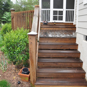 Raleigh NC Ipe Deck Cleaning Staining and Restoration - Before