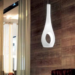 Glossy Pendant Lamp By Murano Due Lighting - Pendant Lighting