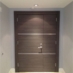 Italian Modern Double Doors - Interior Doors