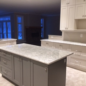 Willow and Gauntlet Grey Kitchen (New Build)
