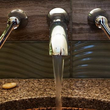 Rustic Spa Retreat Bathroom