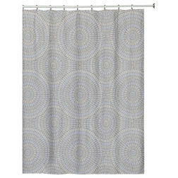 Transitional Shower Curtains by Creatively Designed Products LLC.