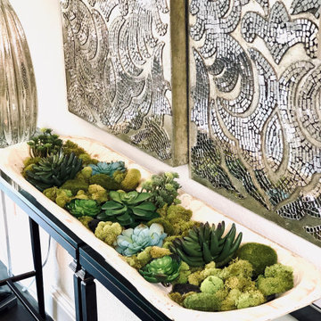 Rustic Glam Accent Wall