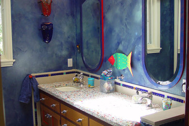 Example of a classic kids' room design in San Francisco