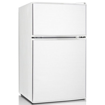 3.1 Cu. Ft. Refrigerator With Separate Freezer, White