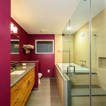 Falls Church Contemporary Bathroom